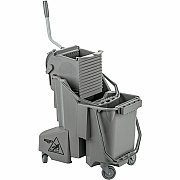 Unger SmartColor Dual-Compartment Mop Bucket (COMBG)