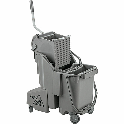 Unger SmartColor Dual-Compartment Mop Bucket (COMBG)
