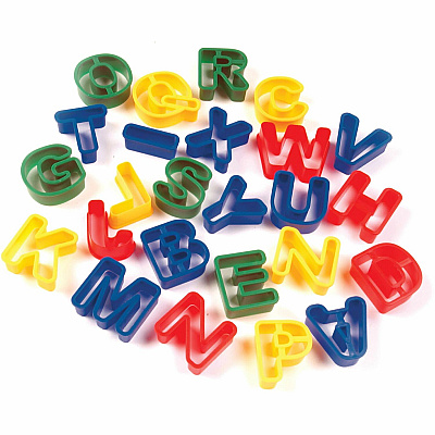 Creativity Street Dough Cutter Letters (PAC9771)