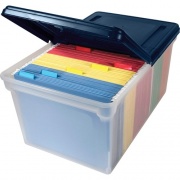 Advantus Extra-capacity File Tote with Lid (55797)