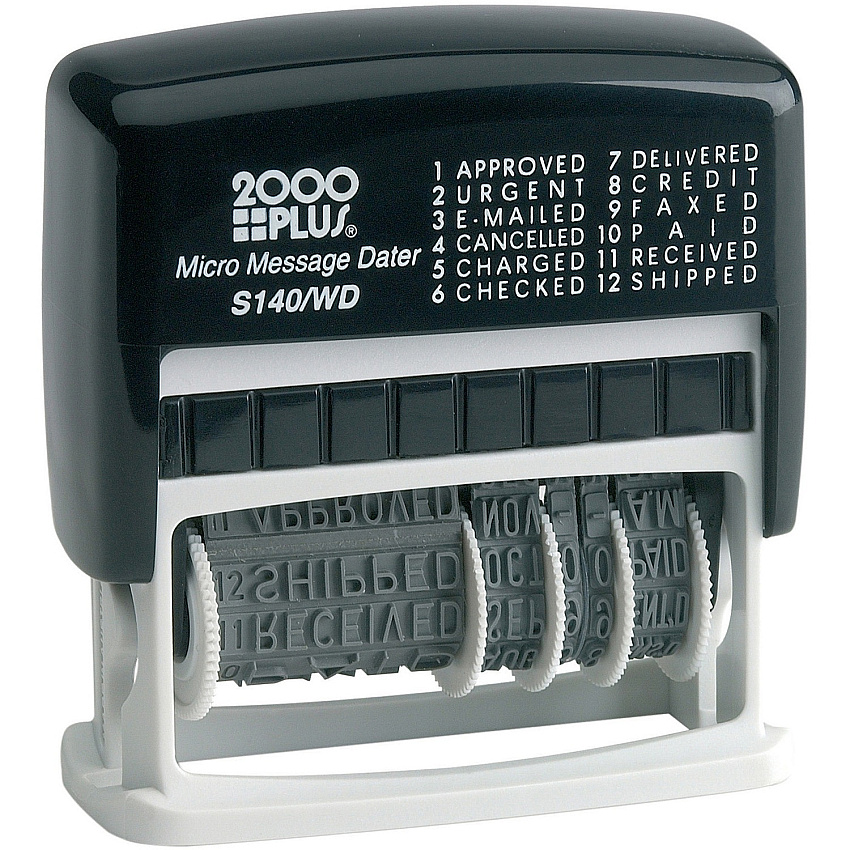 COSCO 2000 Plus Micro Message 6-year Dater Stamp (COS011090)