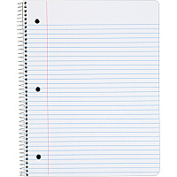 TOPS 1 - subject College - ruled Notebook - Letter (TOP65161)