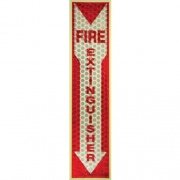 Miller's Creek Luminous Fire Extinguisher Sign (151833)