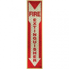 Miller's Creek Luminous Fire Extinguisher Sign (151833)