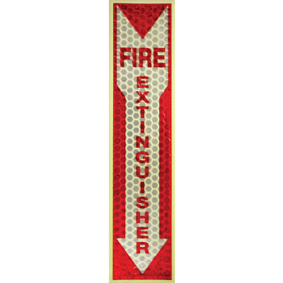 Miller's Creek Luminous Fire Extinguisher Sign (MLE151833)