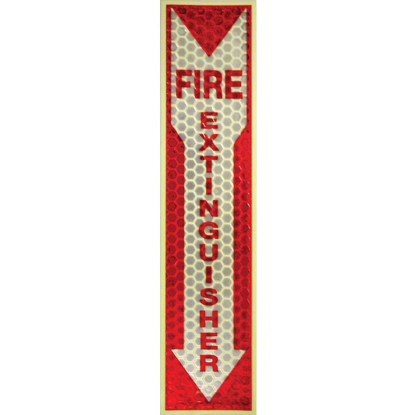 Miller's Creek Luminous Fire Extinguisher Sign (MLE151833)
