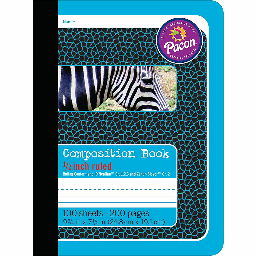 Pacon 1/2" Ruled Composition Book (PAC2425)