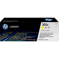 HP 305A (HEWCE412A) Original Standard Yield Laser Toner Cartridge - Single Pack - Yellow - 1 Each