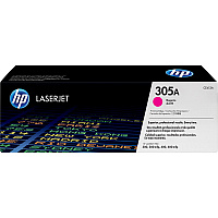 HP 305A (HEWCE413A) Original Standard Yield Laser Toner Cartridge - Single Pack - Magenta - 1 Each