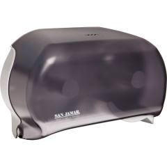 San Jamar Dual Roll Tissue Dispenser (R3600TBK)