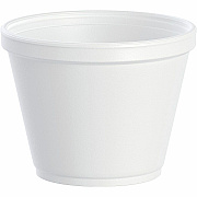 Dart 12 oz EPS Foam Container - White (DCC12SJ20)
