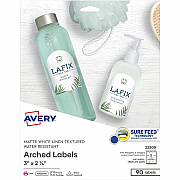 Avery Arched Labels - Sure Feed - Print-to-the-Edge (AVE22809)