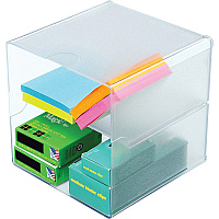 deflecto Stackable Cube Organizer (DEF350701)