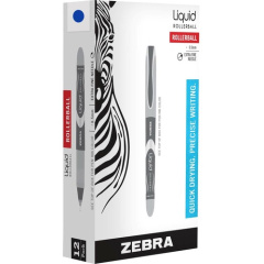 Zebra Liquid Rollerball Needle point Pen (44420)