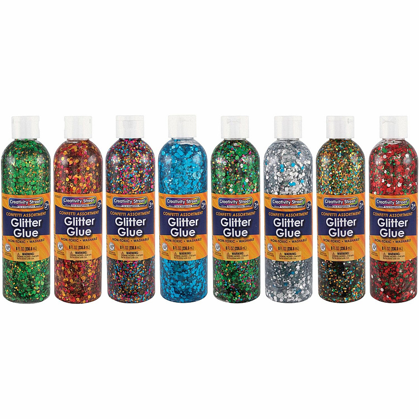 Creativity Street Classroom Size Glitter Chips (PAC8562)