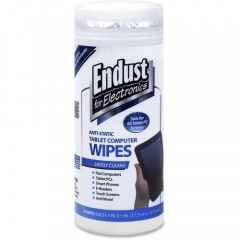 Endust Anti-Static Tablet Wipes 70ct. (12596)