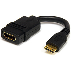 StarTech .com Mini Hdmi To Hdmi Adapter (HDACFM5IN)