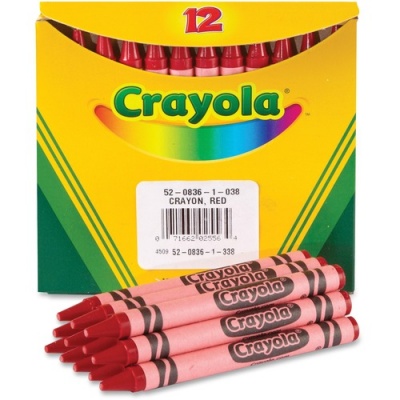 Crayola Bulk Crayons, Carnation Pink, 12/Box (520836010)