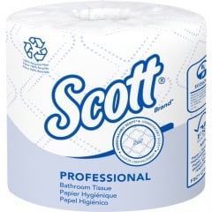 Scott Professional Essential 100% Recycled Fiber Bulk Toilet Paper for Business (13217)