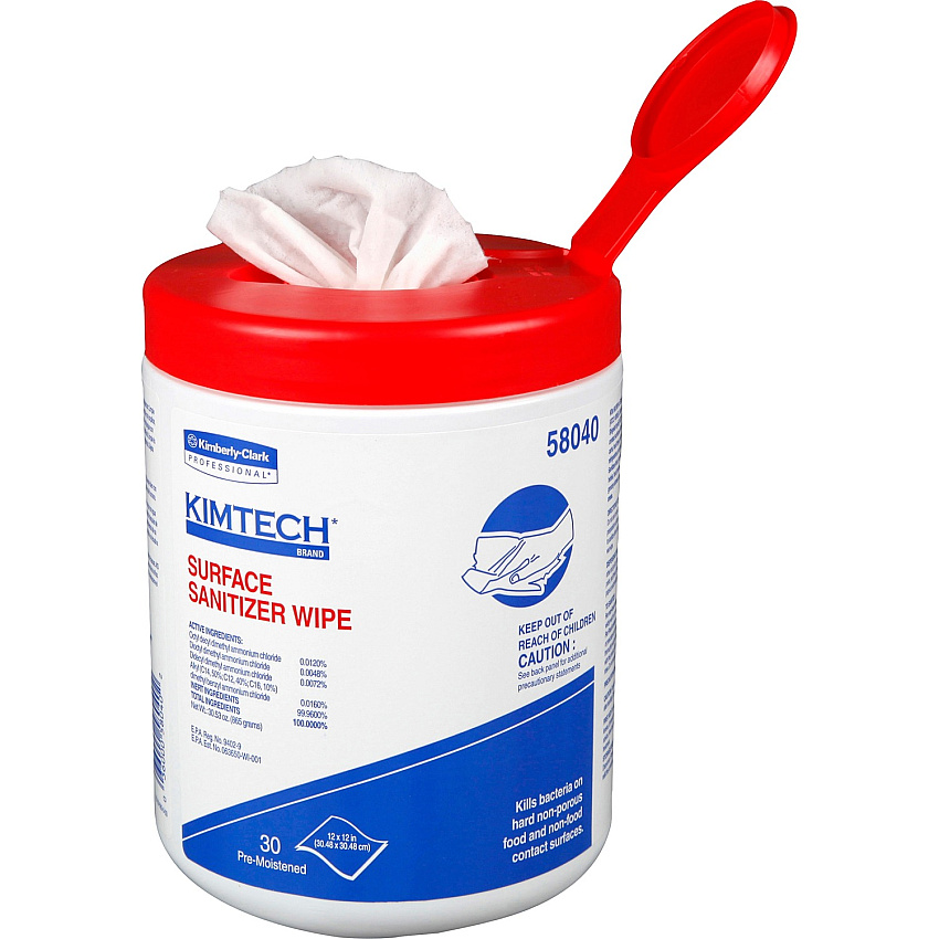 KIMTECH Prep Surface Sanitizer Wipes (KCC58040)