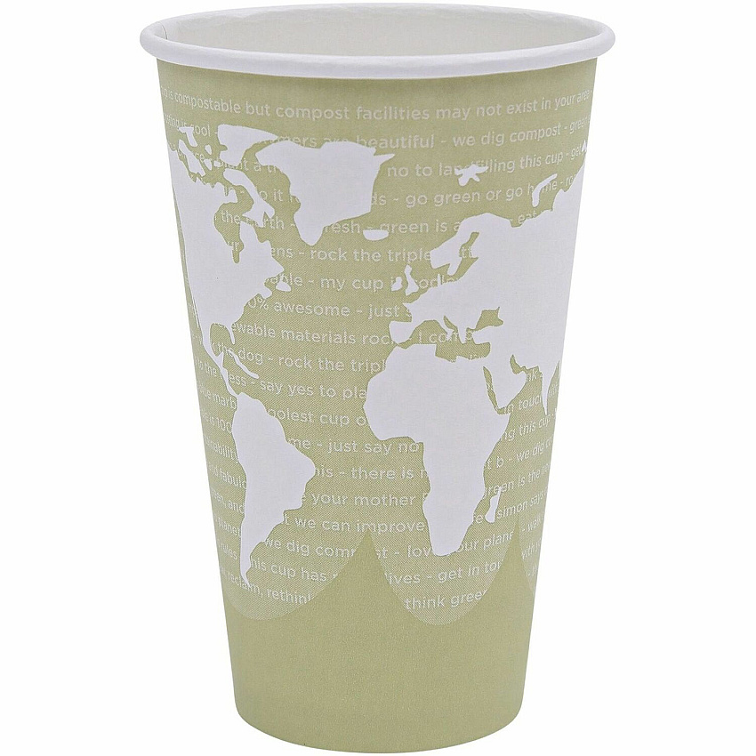 Eco-Products 16 oz World Art Hot Beverage Cups (ECOEPBHC16WA)