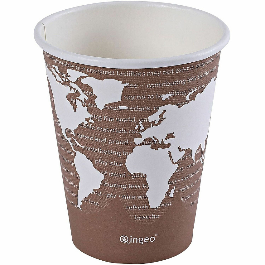 Eco-Products 8 oz World Art Hot Beverage Cups (ECOEPBHC8WA)