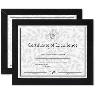 DAX Linen Insert Certificate Mahogany Frame (DAXN15832)