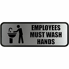 COSCO Employee Wash Hands Sign (COS098205)