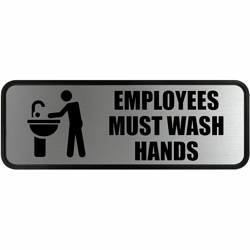 COSCO Employee Wash Hands Sign (COS098205)