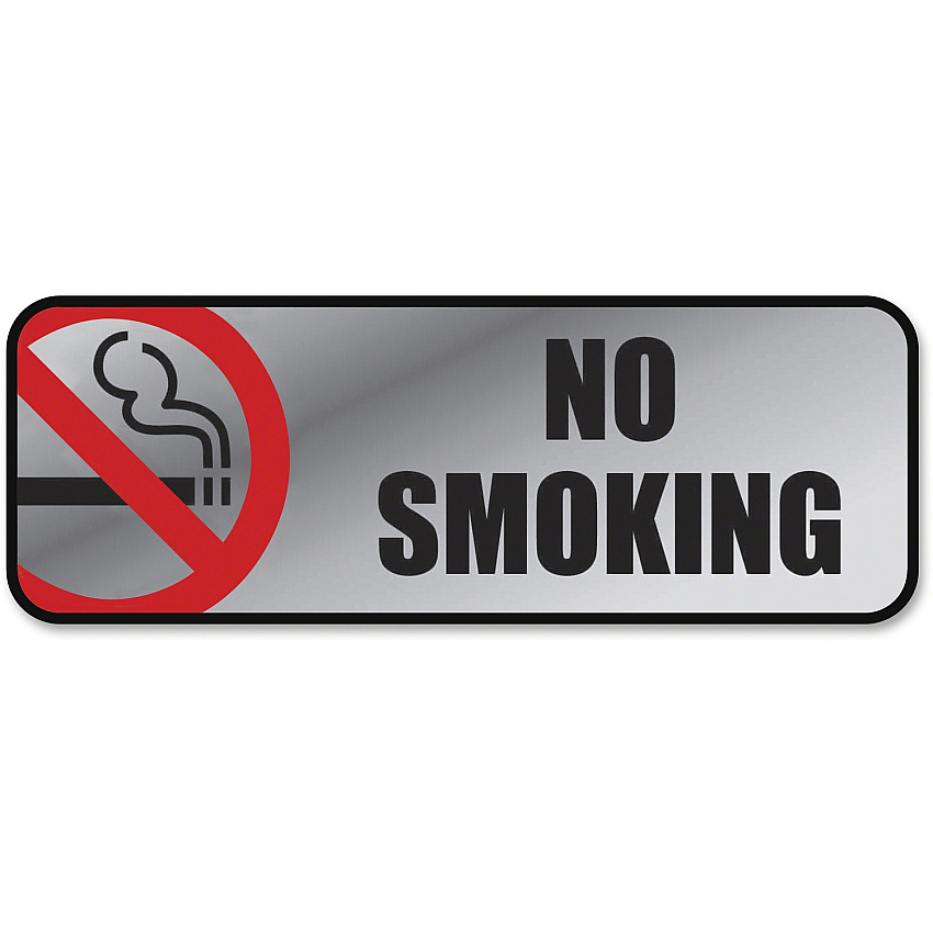 COSCO No Smoking Image/Message Sign (COS098207)