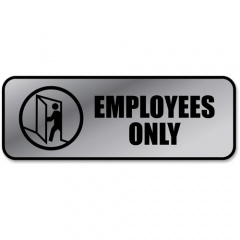 COSCO Employees Only Sign (098206)