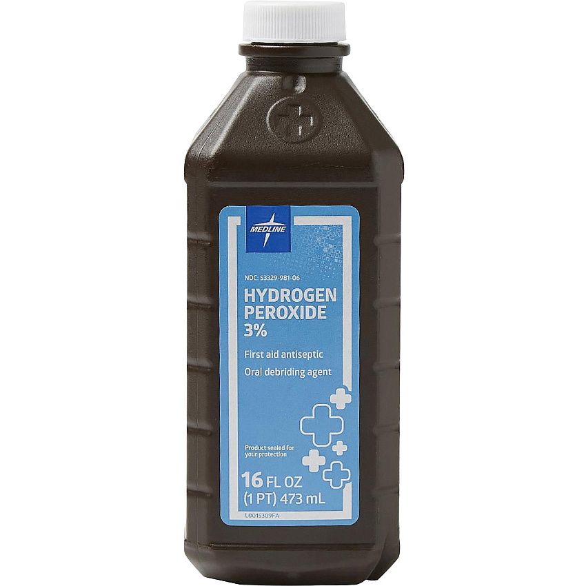 Medline 3 Percent USP Hydrogen Peroxide (MIIMDS098001Z)