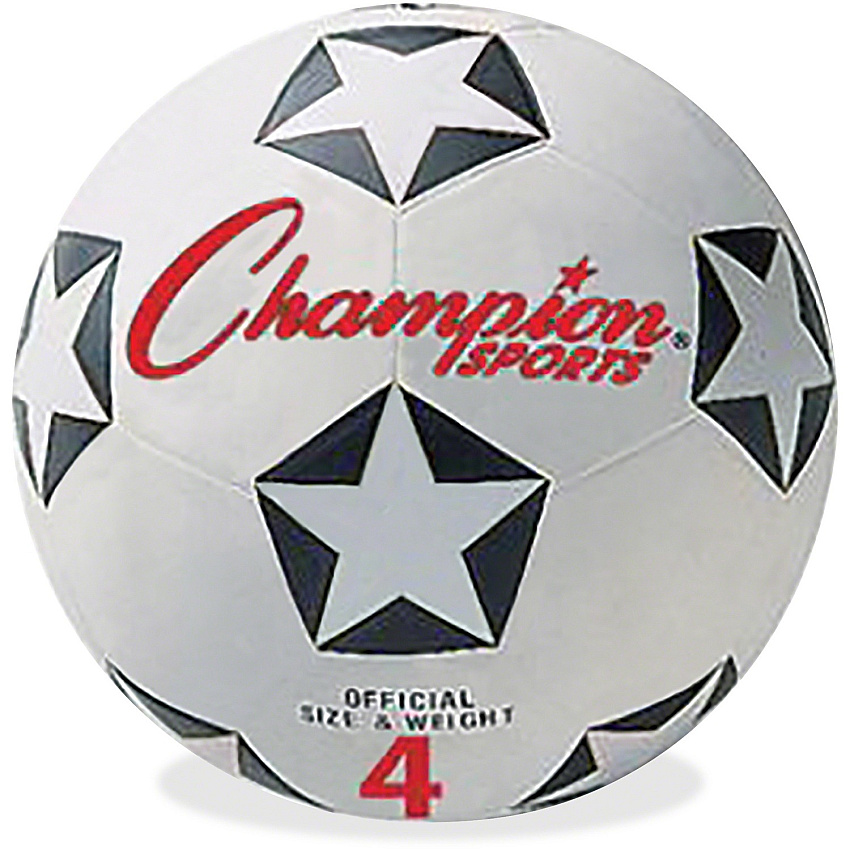 Champion Sports Rubber Soccer Ball Size 4 (CSISRB4)