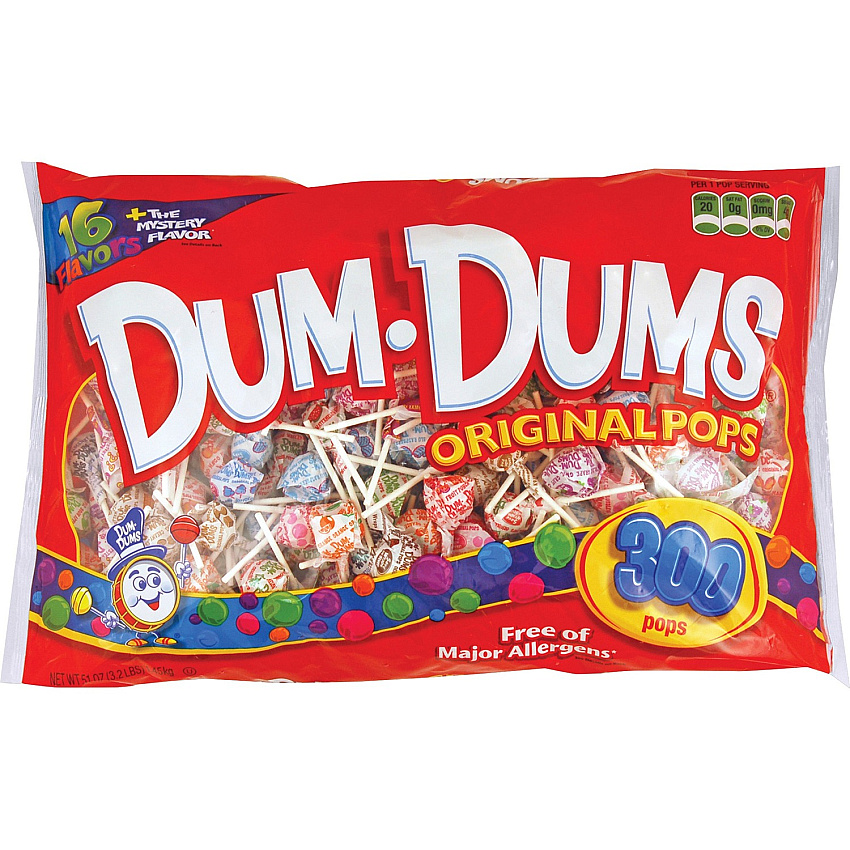 Dum Dum Pops Original Candy (SPA60)