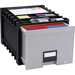 Storex Black/Gray Heavy-duty Archive Drawer (STX61178U01C)