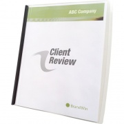 GBC Slide 'n Bind Letter Report Cover (67504)