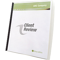 GBC Slide 'n Bind Letter Report Cover (GBC67504)