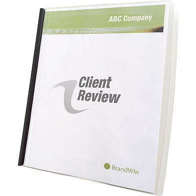 GBC Slide 'n Bind Letter Report Cover (GBC67504)