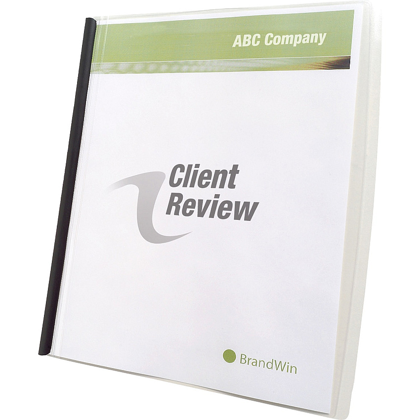 GBC Slide 'n Bind Letter Report Cover (GBC67504)
