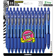 Zebra Z-Grip Retractable Ballpoint Pens (ZEB12225)