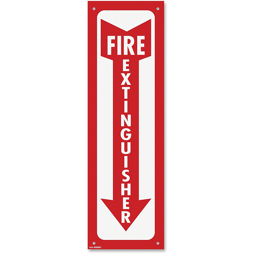 COSCO Fire Extinguisher Sign (COS098063)