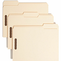 Smead 1/3 Tab Cut Letter Recycled Fastener Folder (SMD14600)