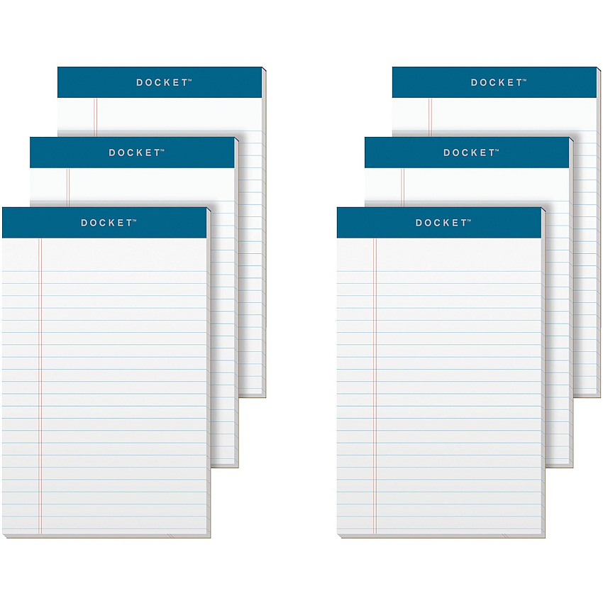 TOPS Docket Narrow Rule Writing Tablet (TOP63366)