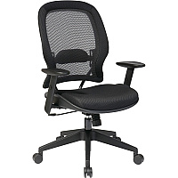 Office Star AirGrid Back & Mesh Seat Managers Chair (OSP5540)