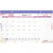 AT-A-GLANCE Watercolors Monthly Desk Pad (SK91705)