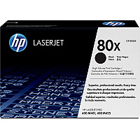 HP 80X Original Laser Toner Cartridge - Black - 1 Pack (HEWCF280X)