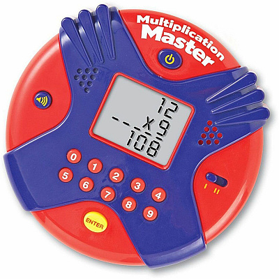 Learning Resources Multiplication Master Electronic Flash Card Game (LRNLER6967)