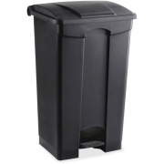 Safco Plastic Step-on Waste Receptacle (9923BL)