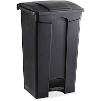 Safco Plastic Step-on Waste Receptacle (SAF9923BL)