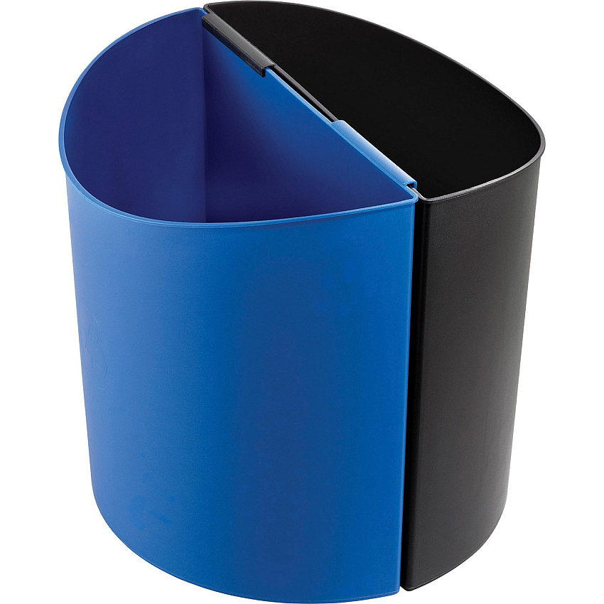 Safco Small Desk-Side Recycling Receptacle (SAF9927BB)